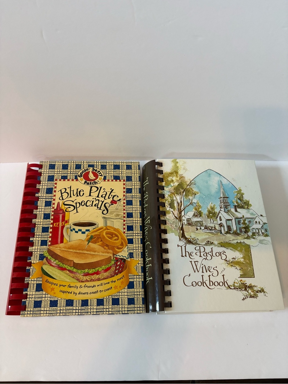Lot of 2 Vintage Cookbooks